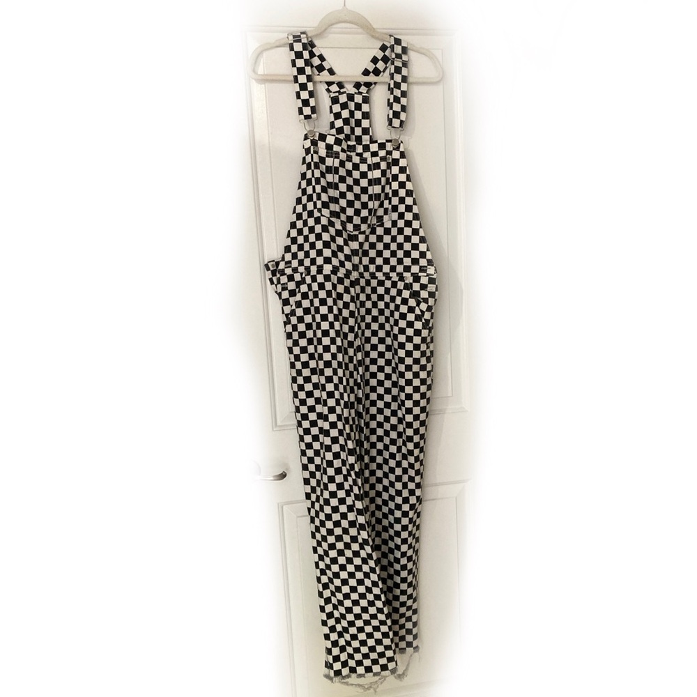 Unif checker print overalls